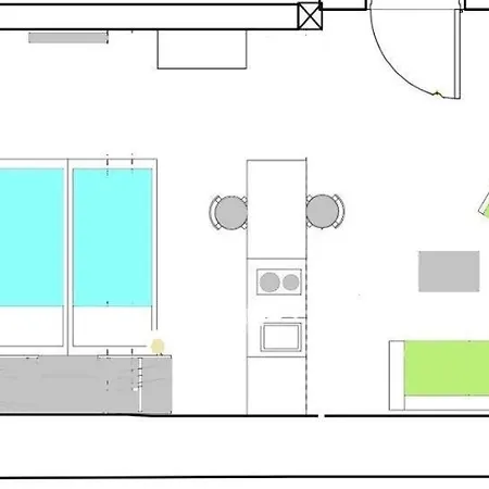 1463 Apartmenthaus アパートホテル 3*